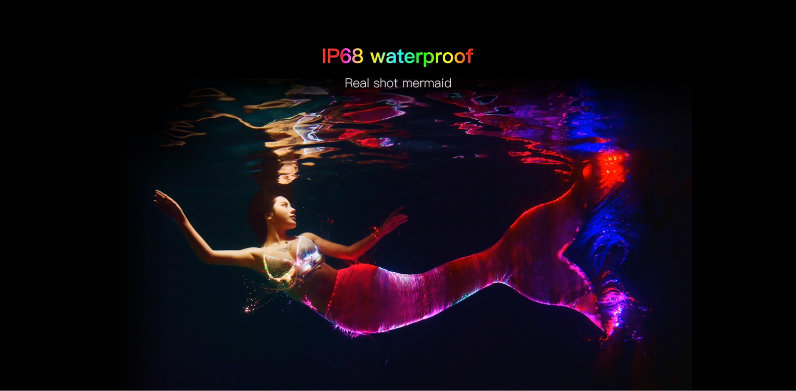 P120 Full Color RGB Fill Light - IP68 Waterproof, Stepless CCT